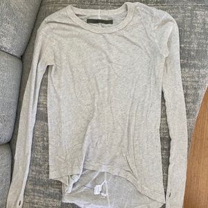 Enza Costa cotton & cashmere top